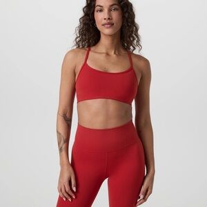 Vuori Red Sports Bra/Legging Set